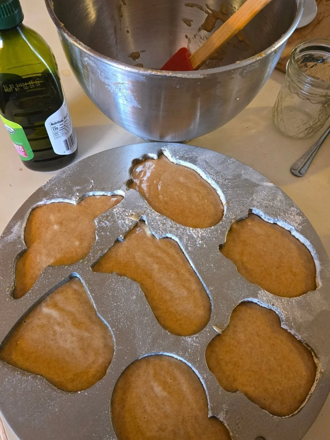 Little bit of baking this morning.