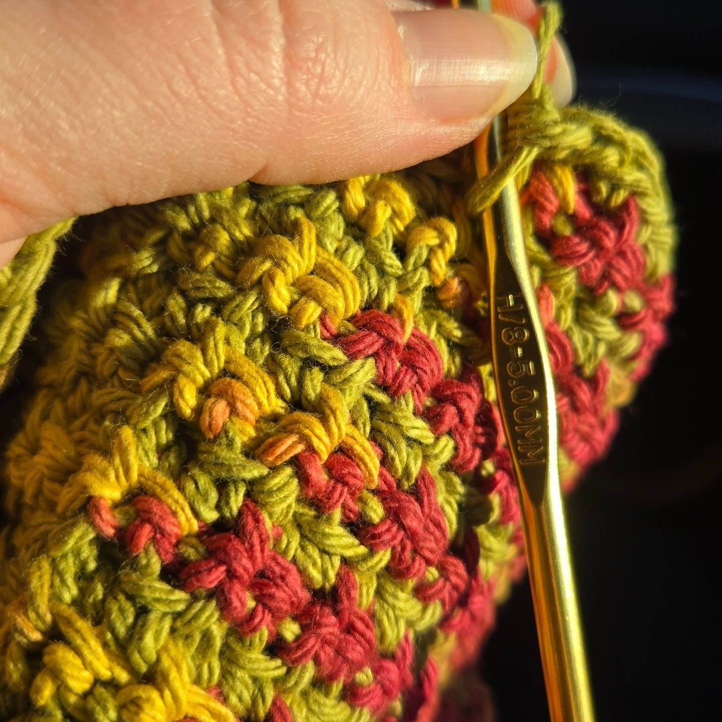 Making some wash cloths!