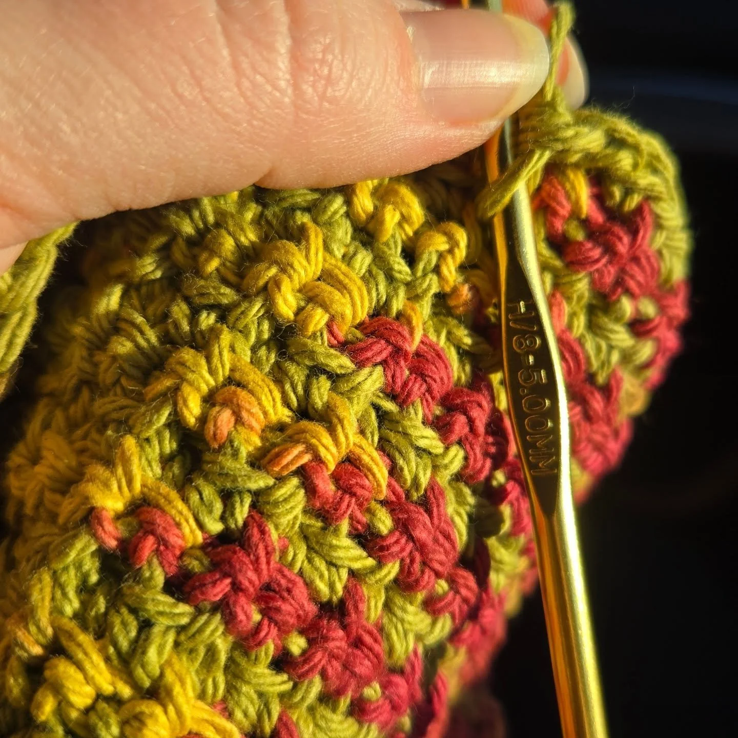 Making some wash cloths!