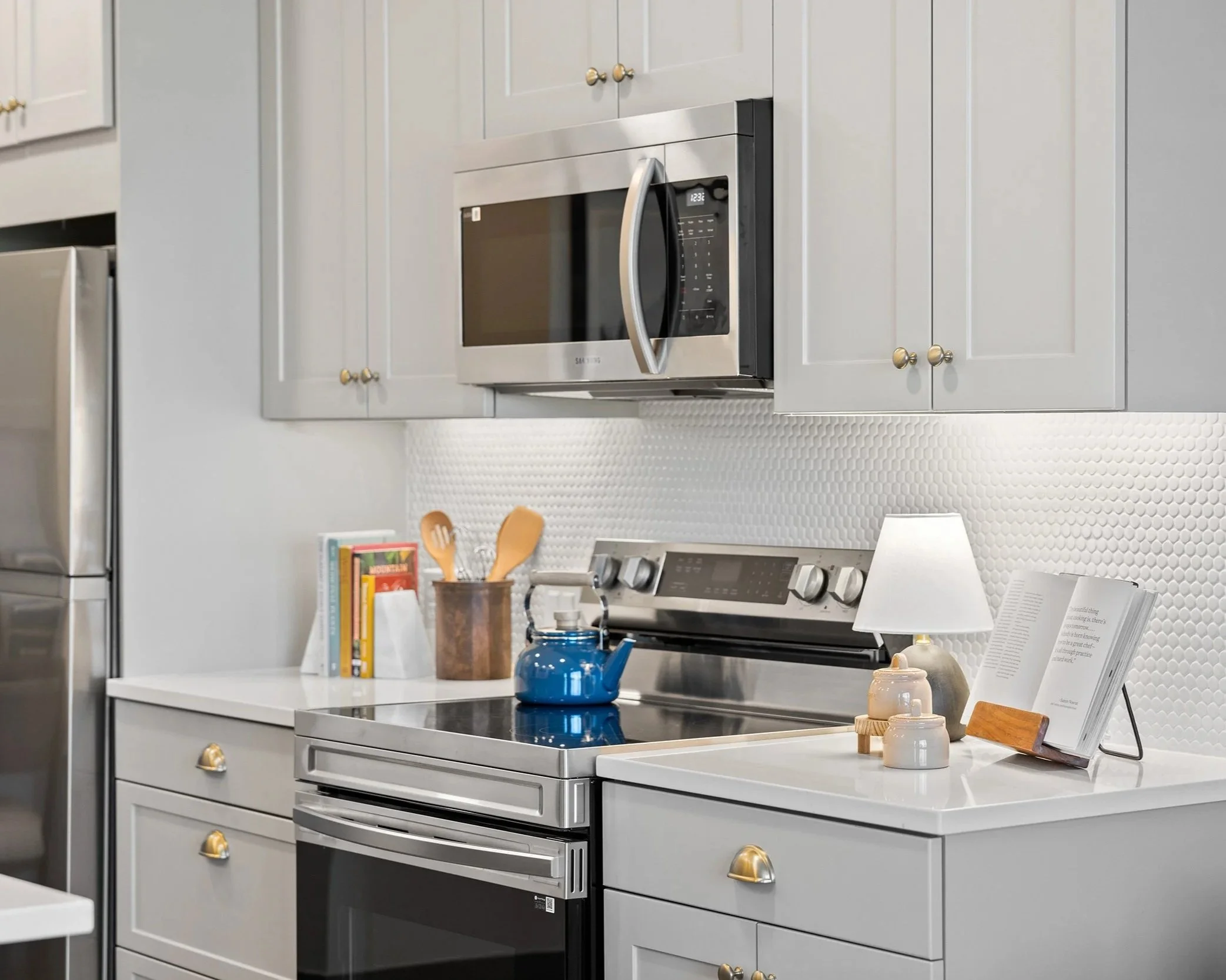 Model Apartment Kitchen Details Denver, CO