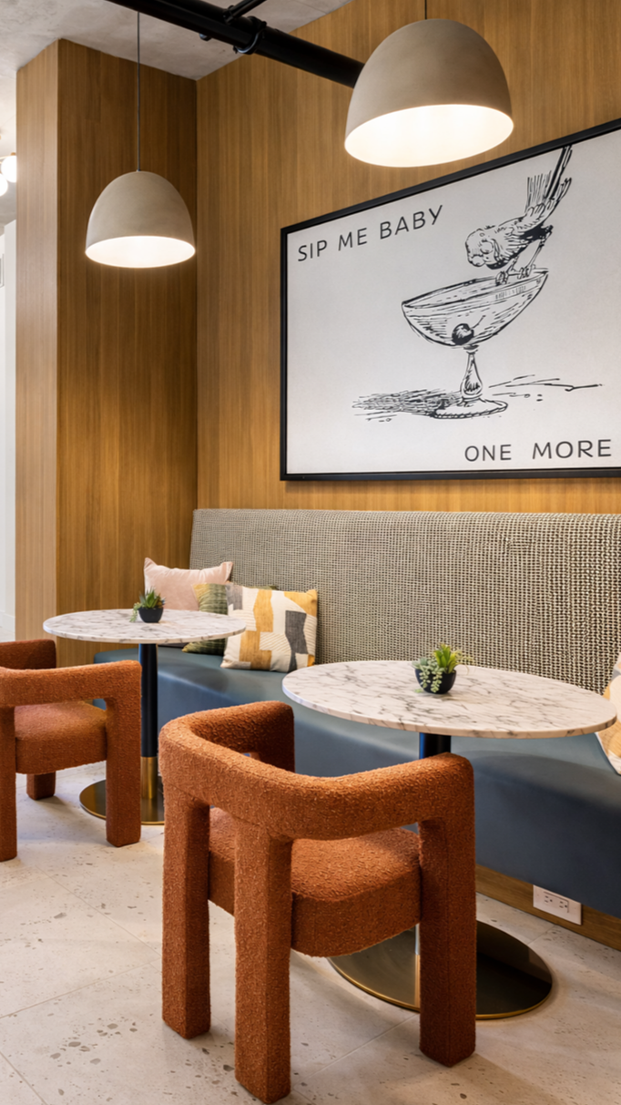 Co-Work Nook with Table and Chairs Wilton Manors, FL 