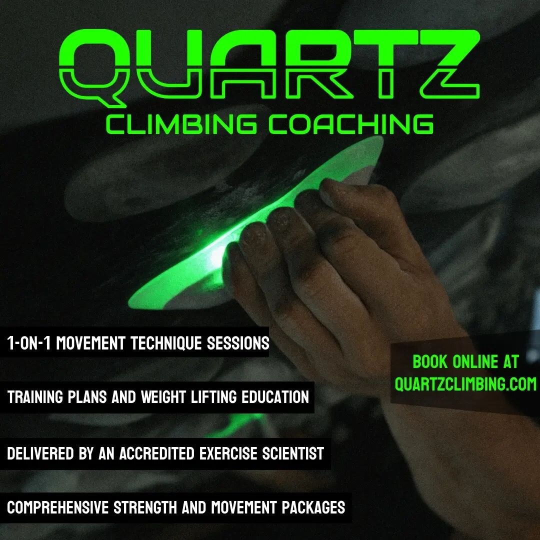 Are you ready to break through strength plateaus, polish your technique and broaden your climbing tactical library? Quartz Climbing is now taking bookings! 

Visit the link in our bio for more information.
