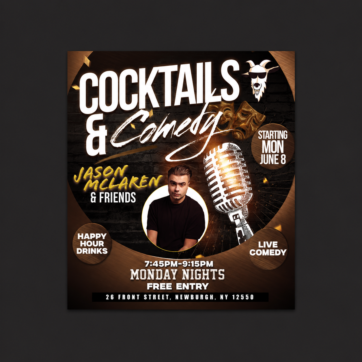 Cocktails & Comedy
