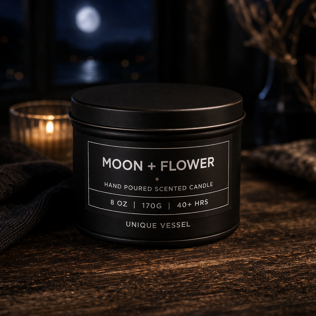 Moon and flower candle ambiance.png