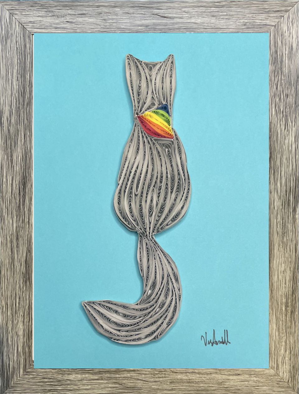 Grey Pride Cat