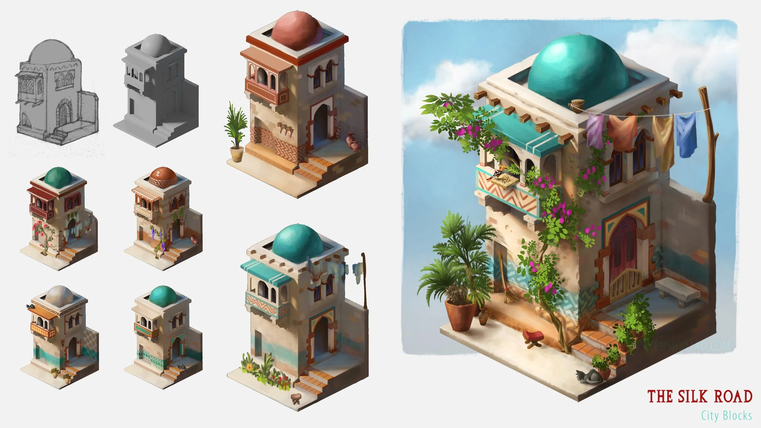 Isometric Buildings