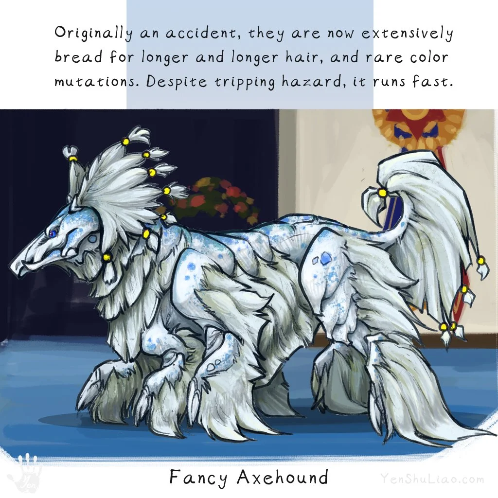 Axehounds - domestic breeds