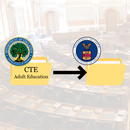 Federal Legislation Creates Interagency Realignment for CTE & Adult Education