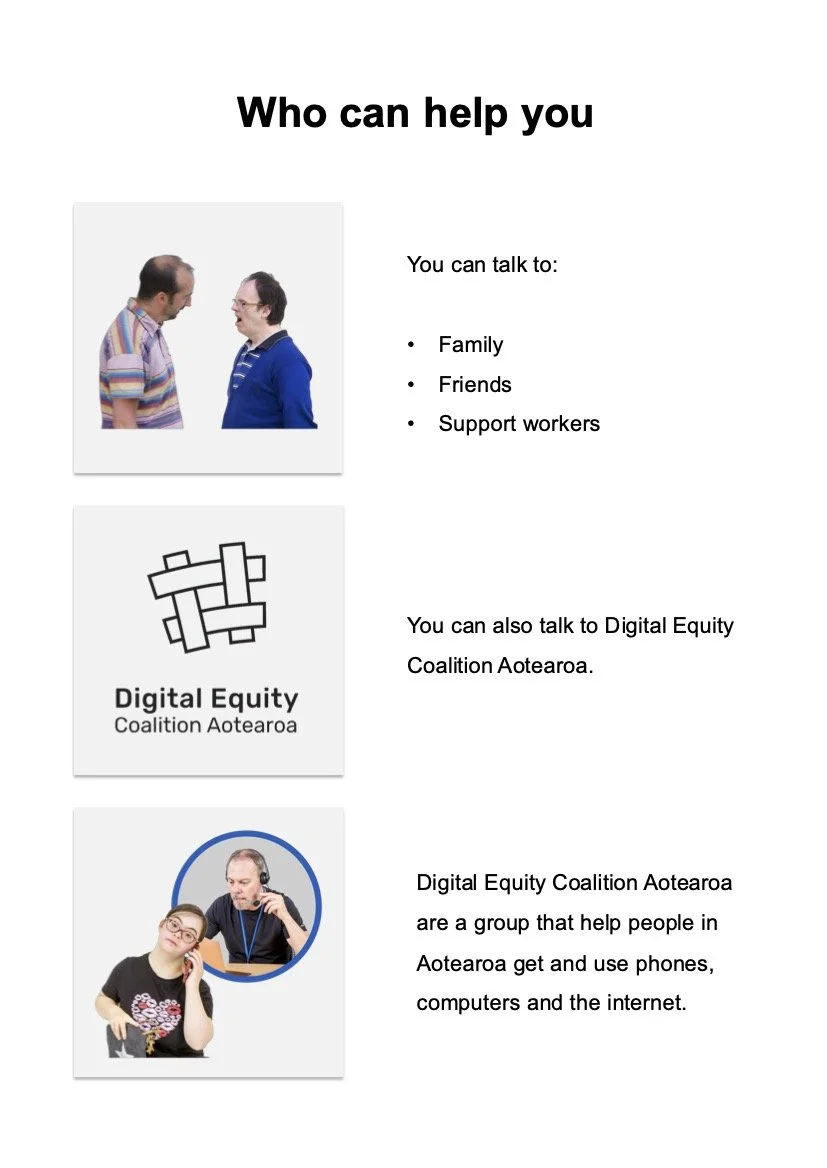 ihc 3G shutdown easy read page 7