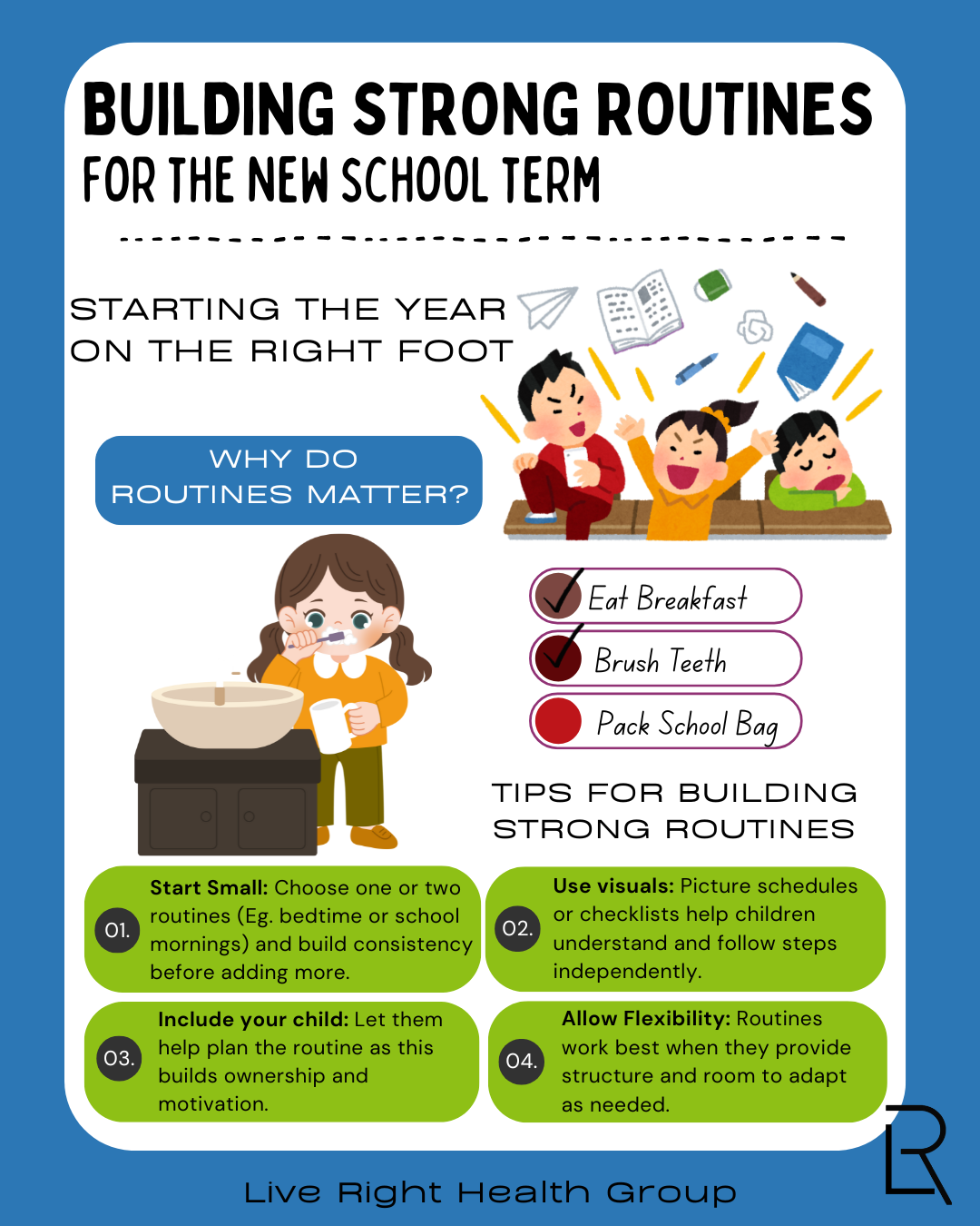Back to School - Building Routines