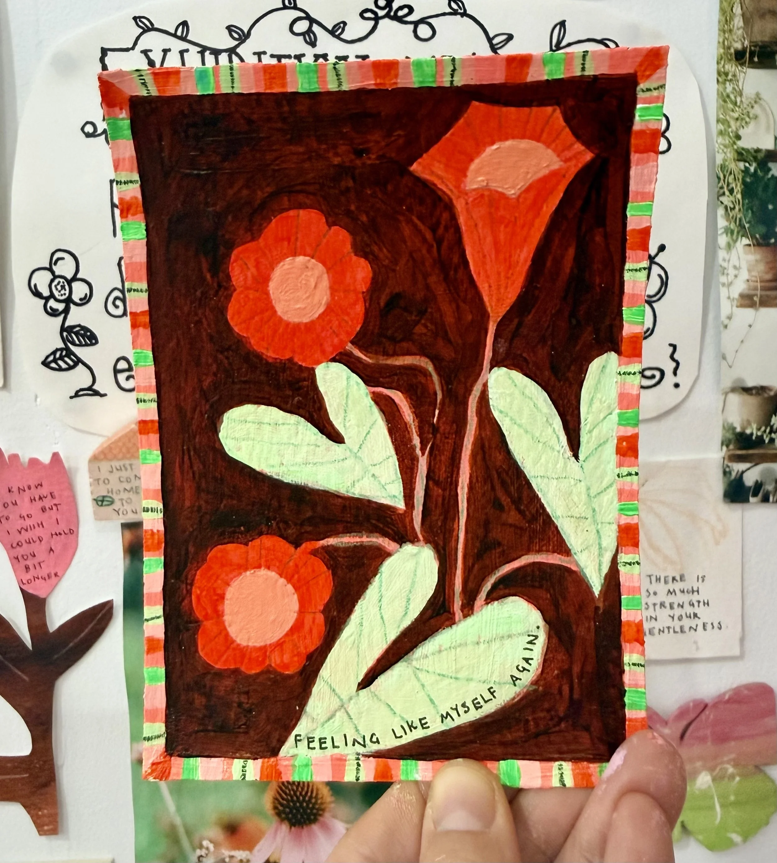 tiny painting on paper #8