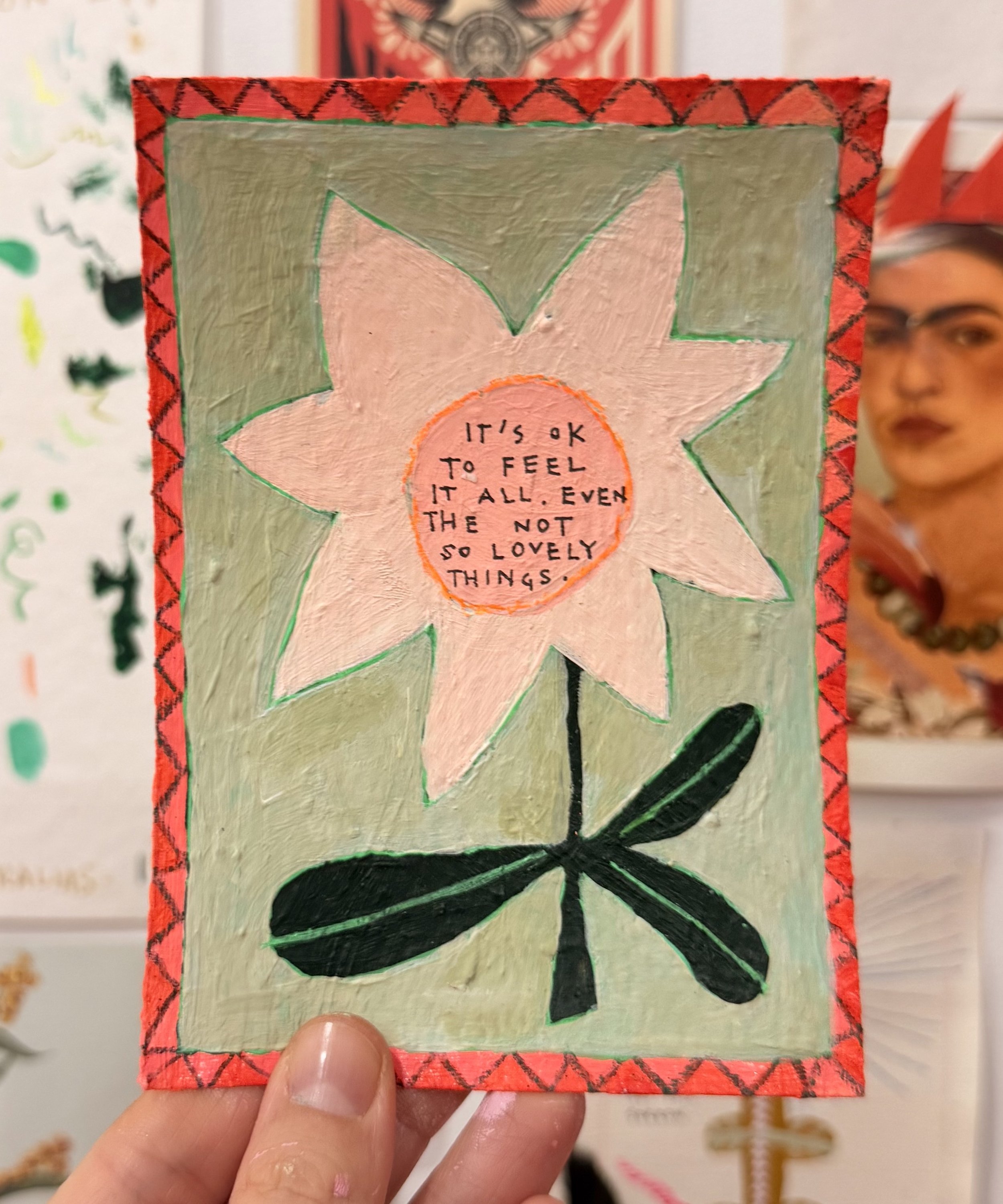 tiny painting on paper #1