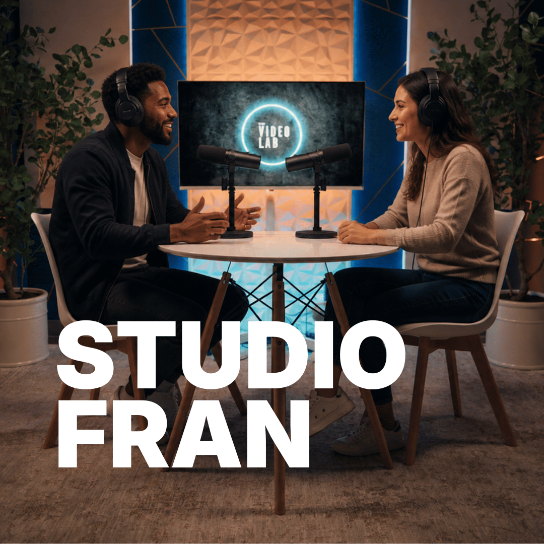 Studio FRAN podcast rental in Sioux Falls, SD