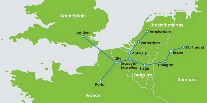 Rute Kereta Eurostar - Panduan Keliling Eropa dengan Kereta