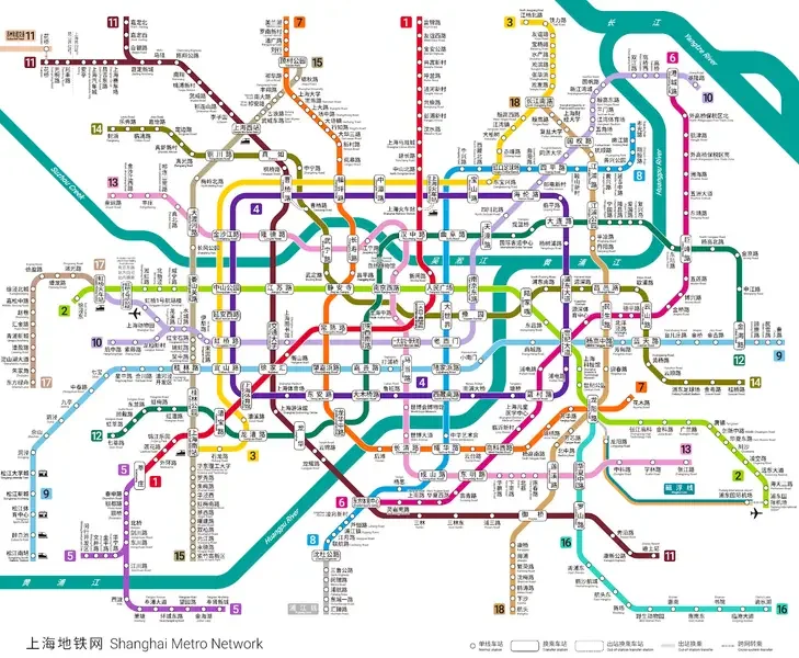 Shanghai Metro Map