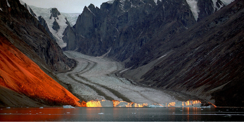 Franz Josef Fjord, glacier