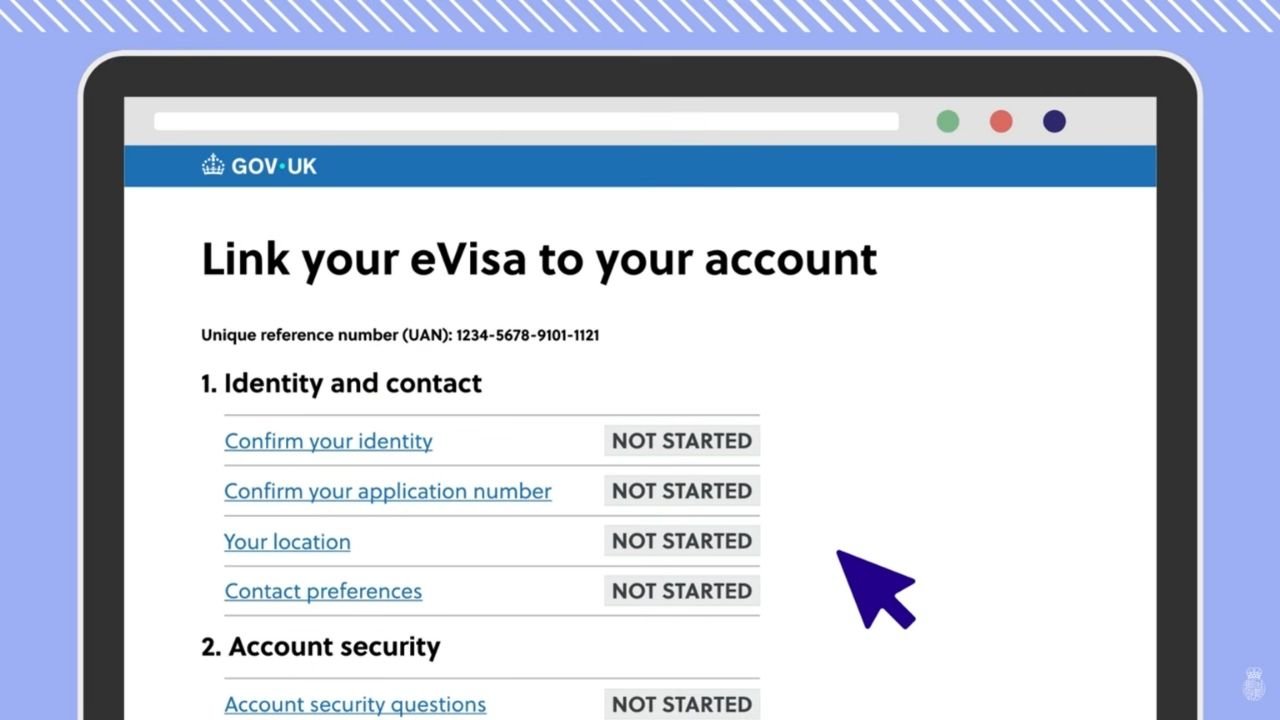 Panduan Akses atau Retrieve E-Visa UK 5