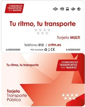 Metro Madrid Multicard