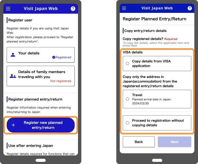 Panduan Daftar & Cara Isi Visit Japan Web