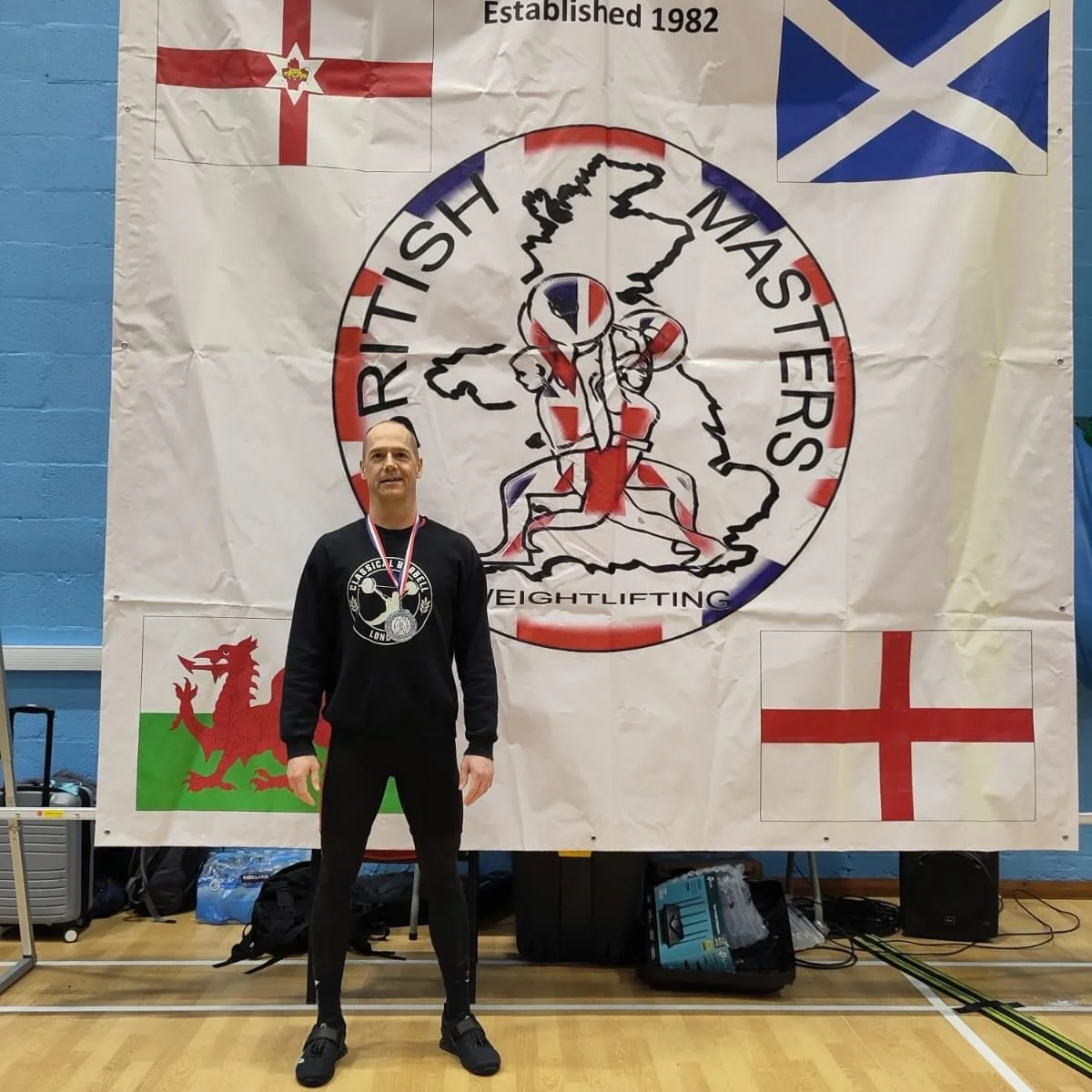 It&rsquo;s been a good month for Classical Barbell athlete @james_le_grimpeur : silver at the British Masters at the weekend, and gold at @colchester_weightlifting a couple of weeks earlier!