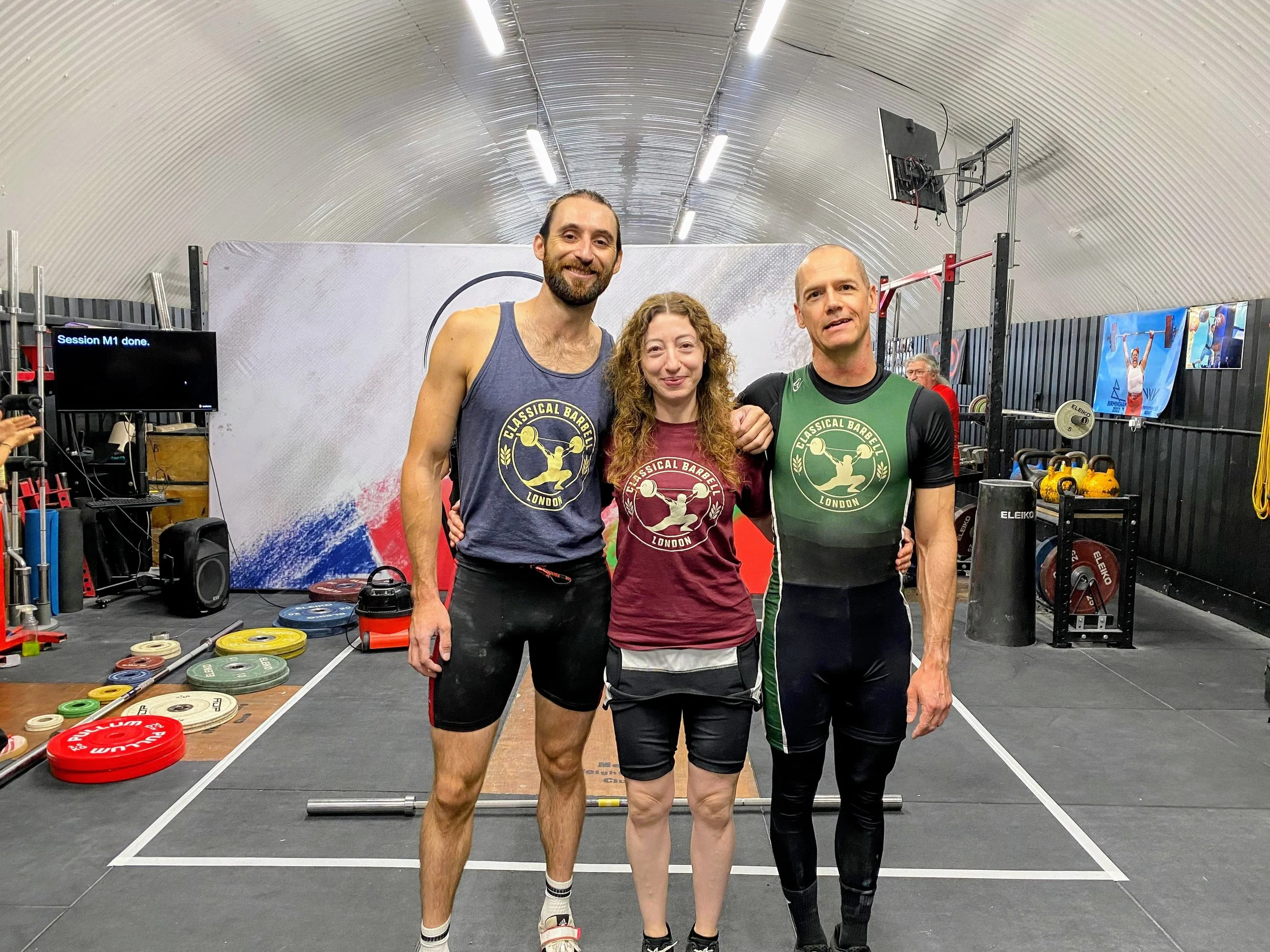 Classical Barbell attend MWLC Masters Competition
