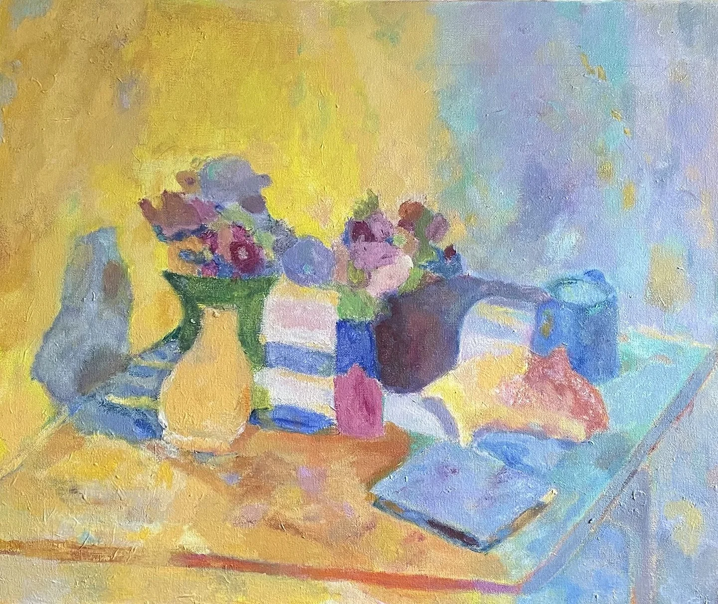 Yellow Vase, 24x18