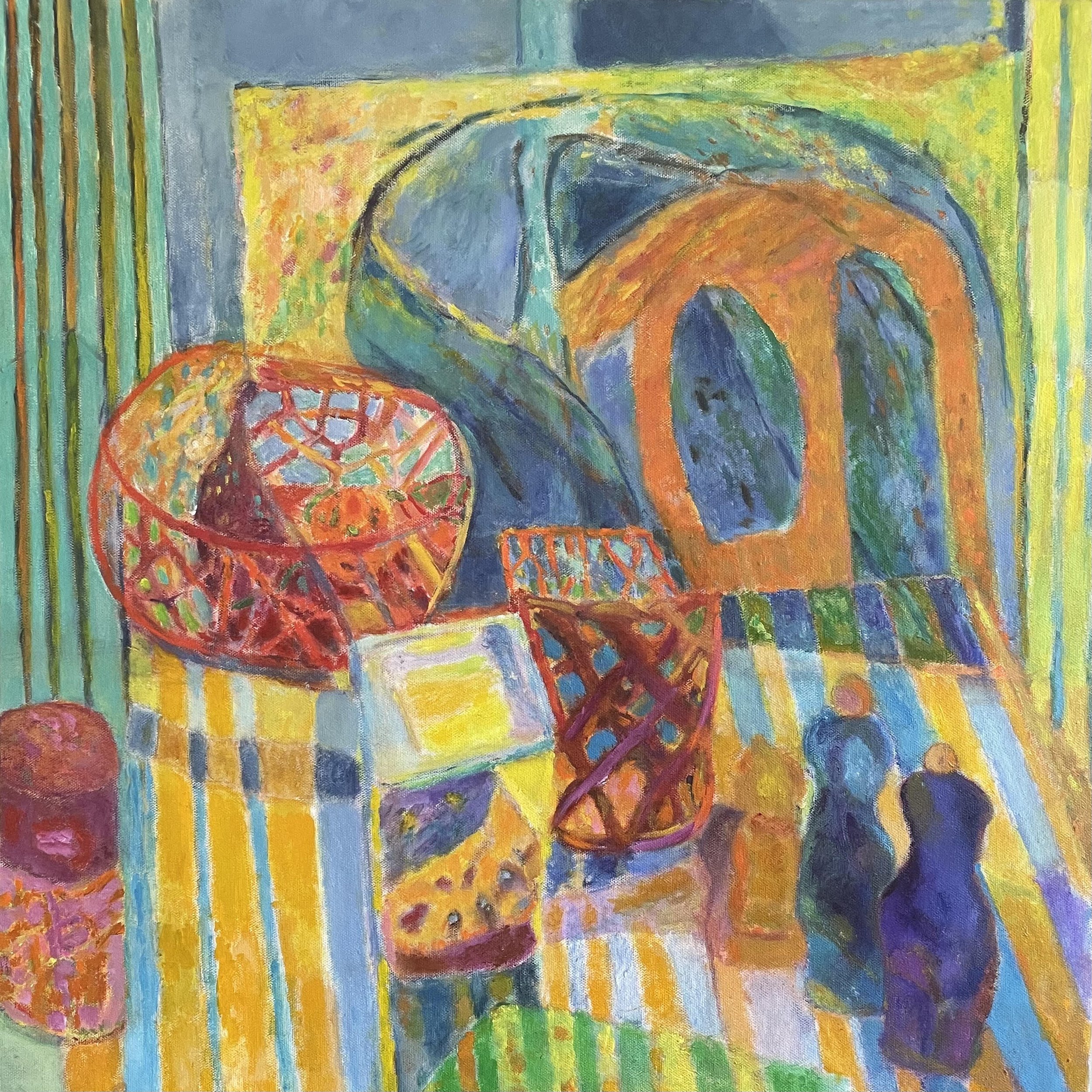 Breakfast Table, 24x24