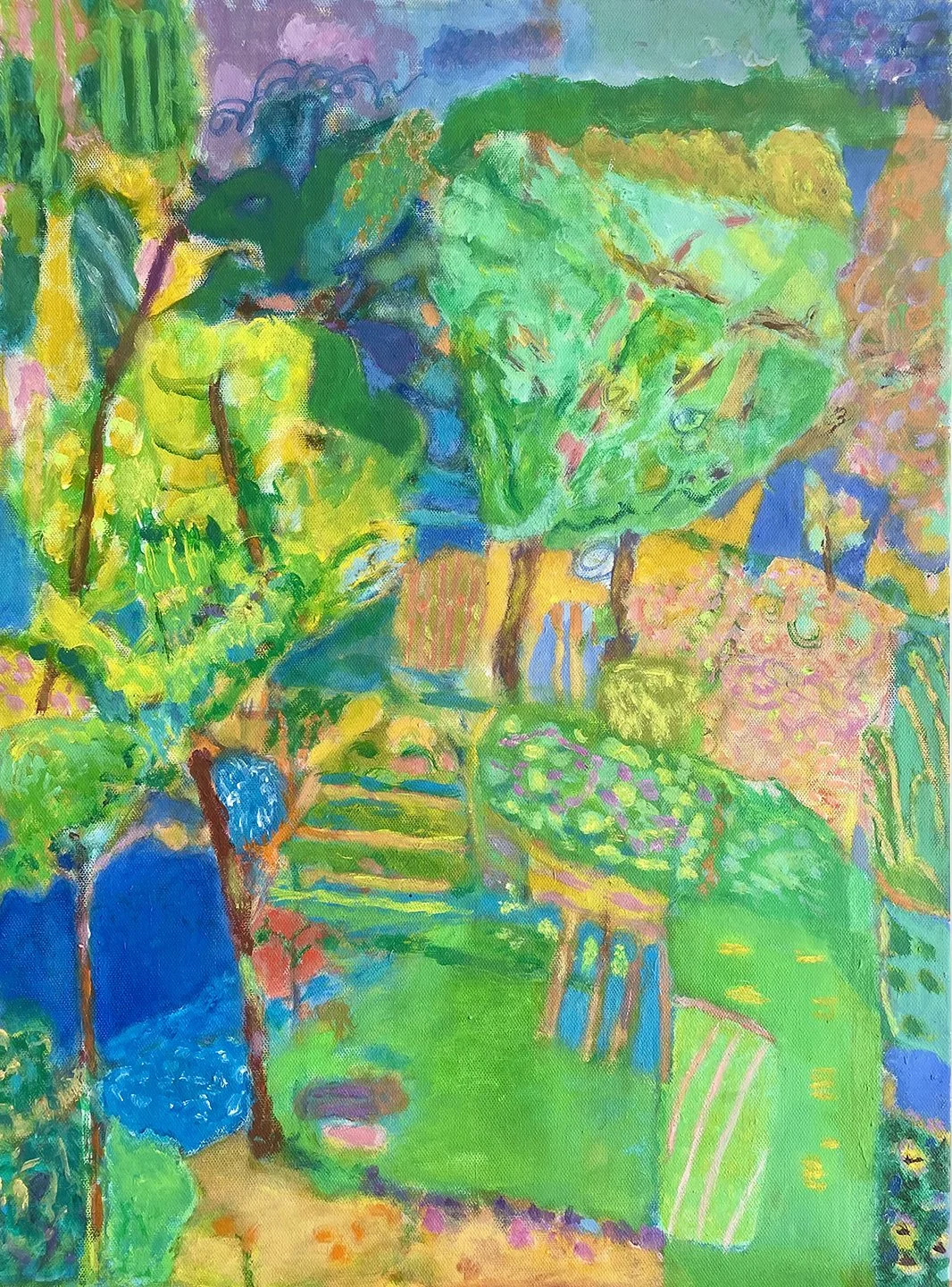 Back Yard Summer, 18x24