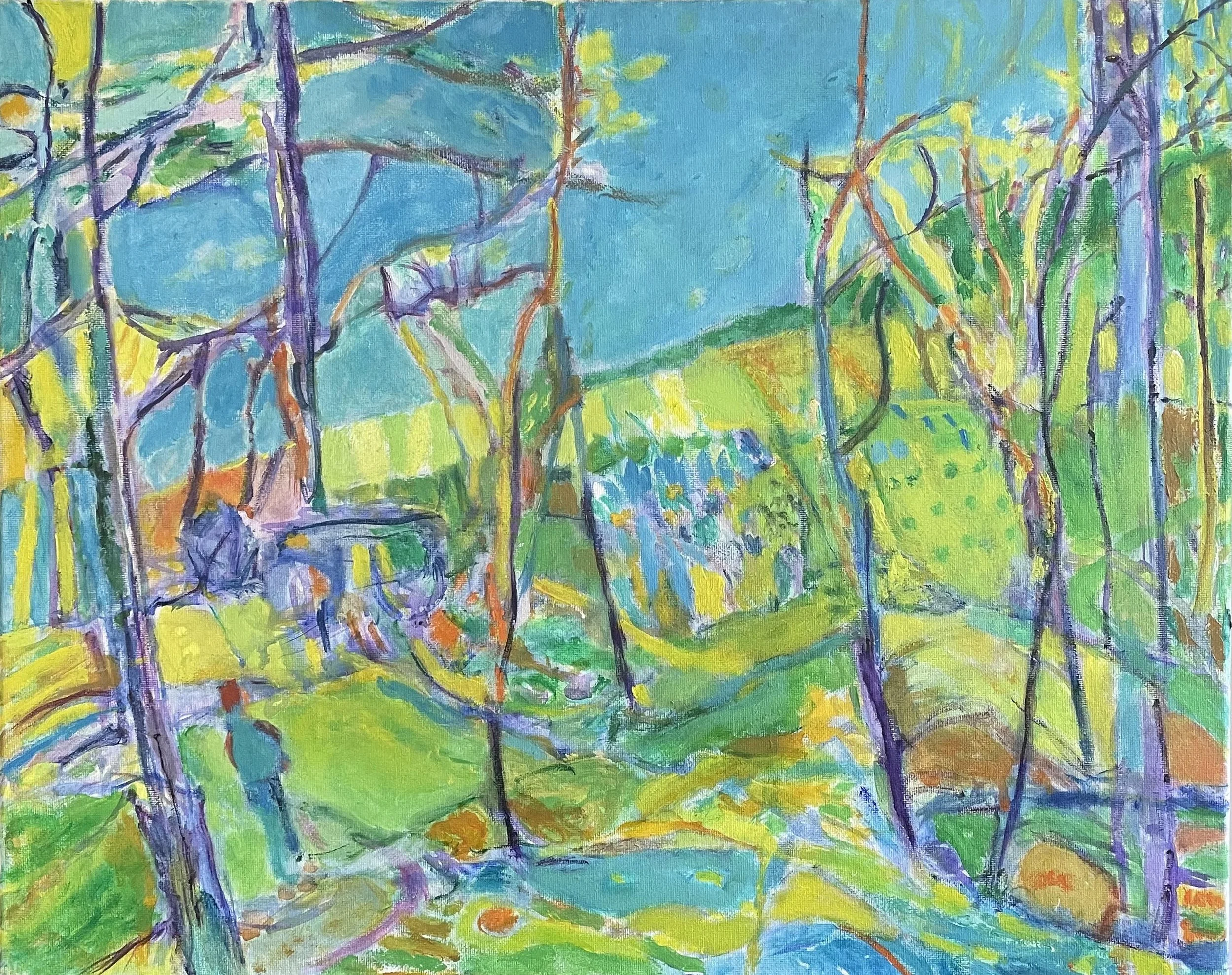 Spring Walk, 20x16