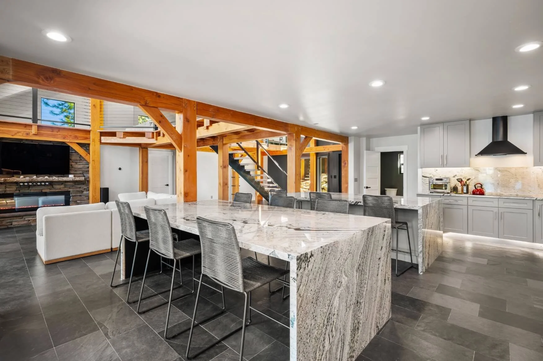 Rustic Modern Kitchen Remodel in Spokane, WA by Diamond Homes LLC project photo