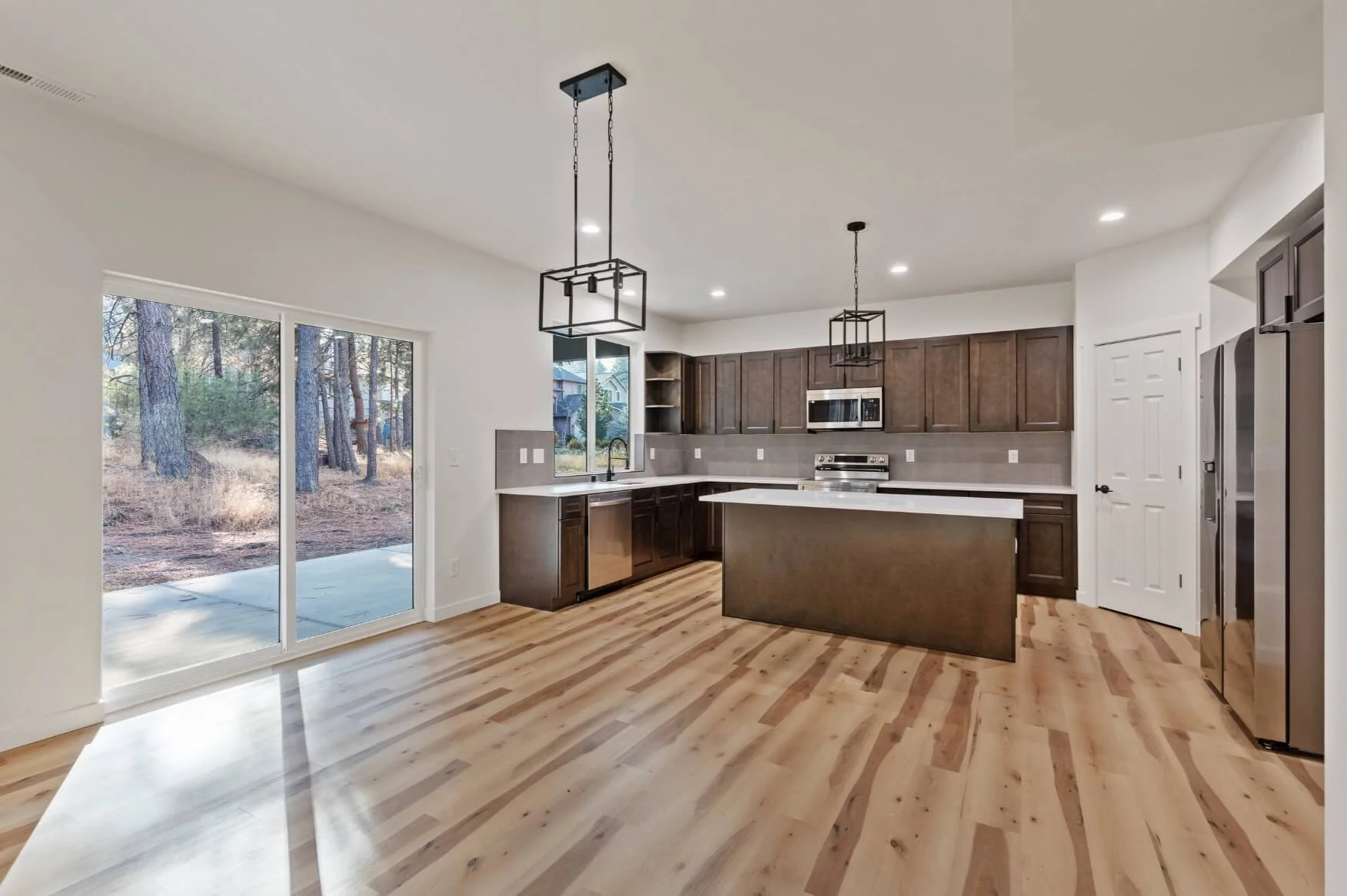Contemporary Rustic Kitchen Remodel in Spokane, WA by Diamond Homes LLC project photo