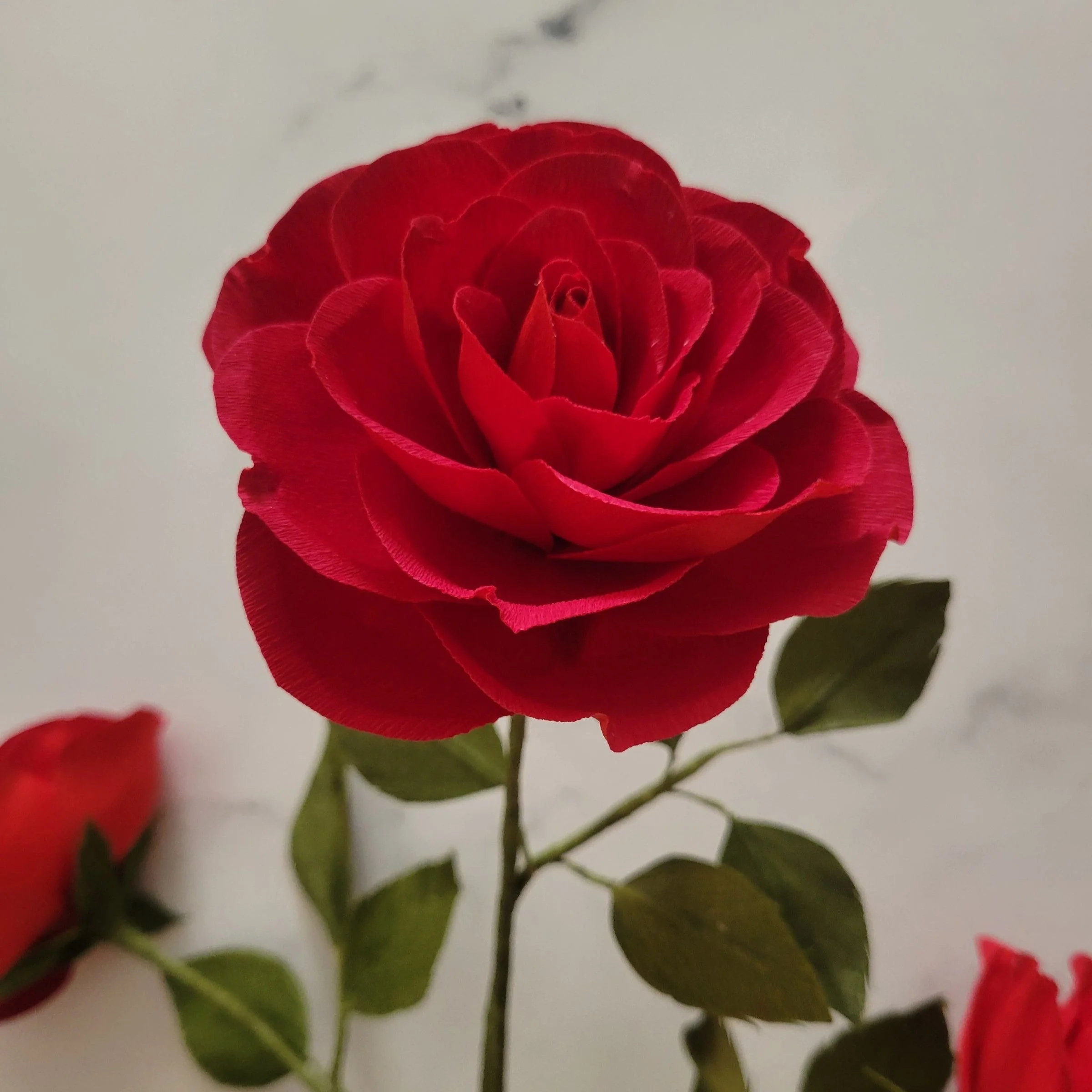The Rose: An Exquisite Crepe Paper Workshop