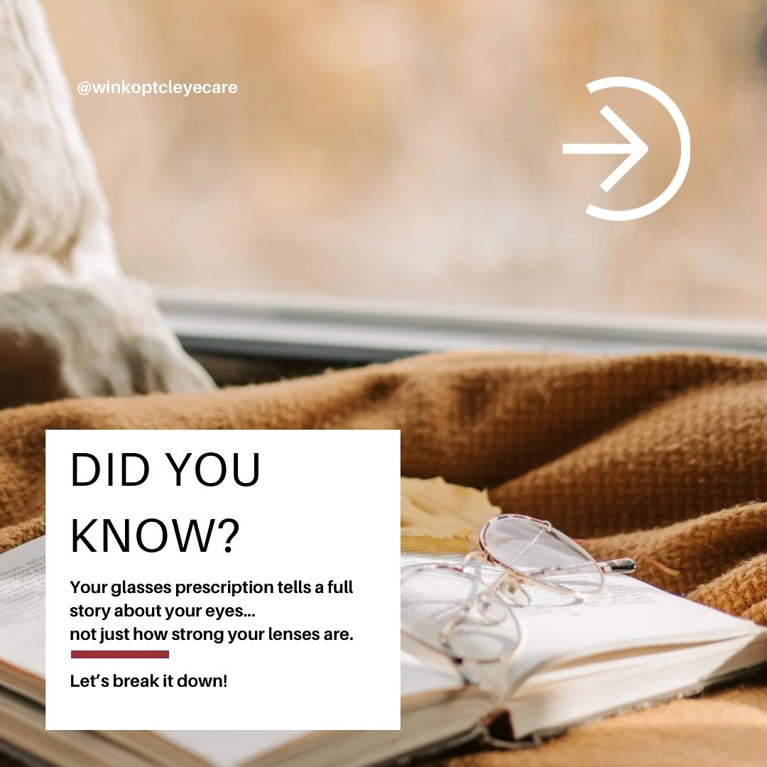 did you know? 😎 scroll through to learn more about what your eye prescription mean. 
. 
. 
. 
#eyehealthawareness #eyehealthtips #eyehealthcare #eyecareawareness #eyecarematters