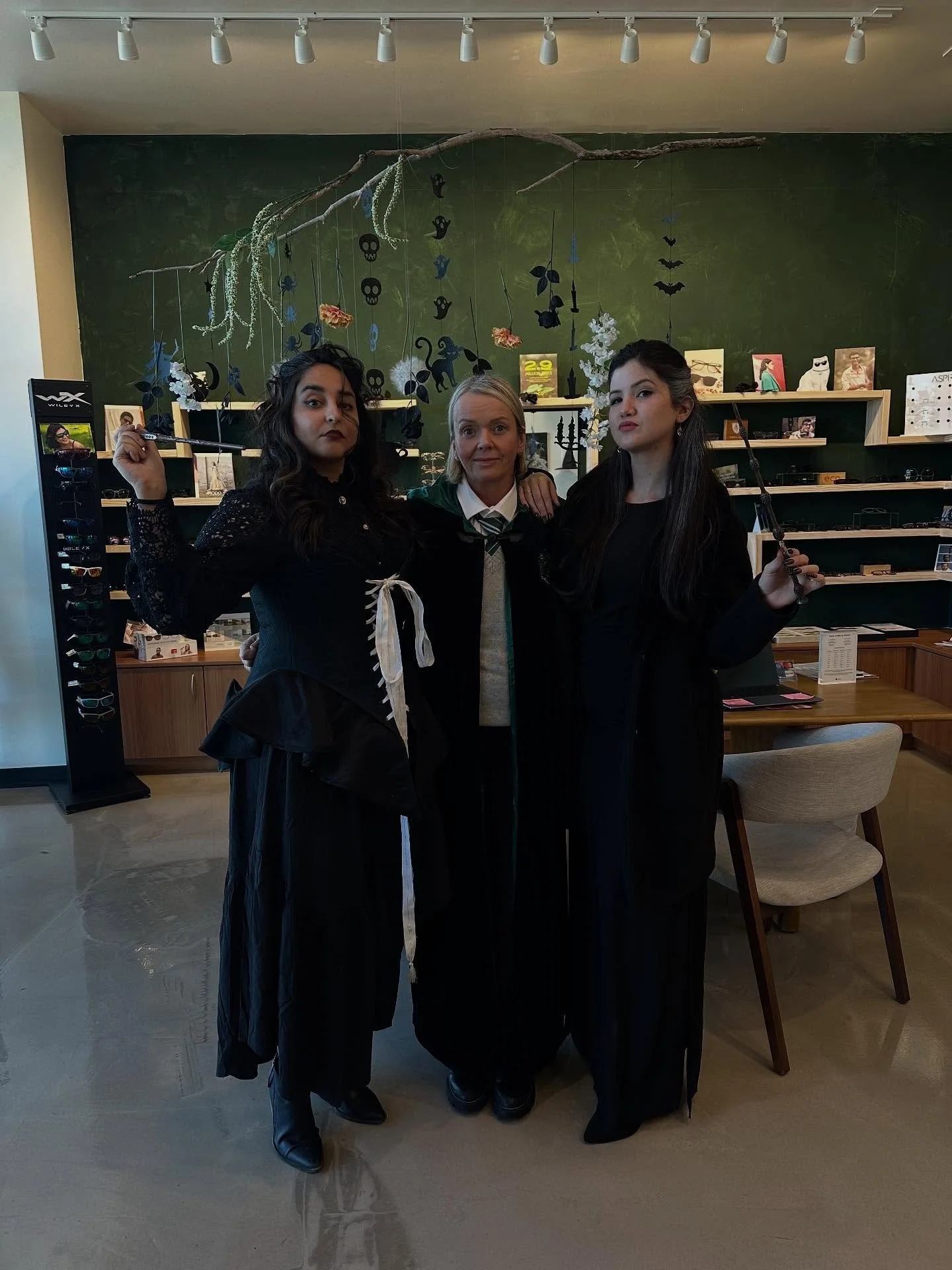 We take Halloween veryyyy seriously here at Wink! Care to guess who we are? 🧙 👻