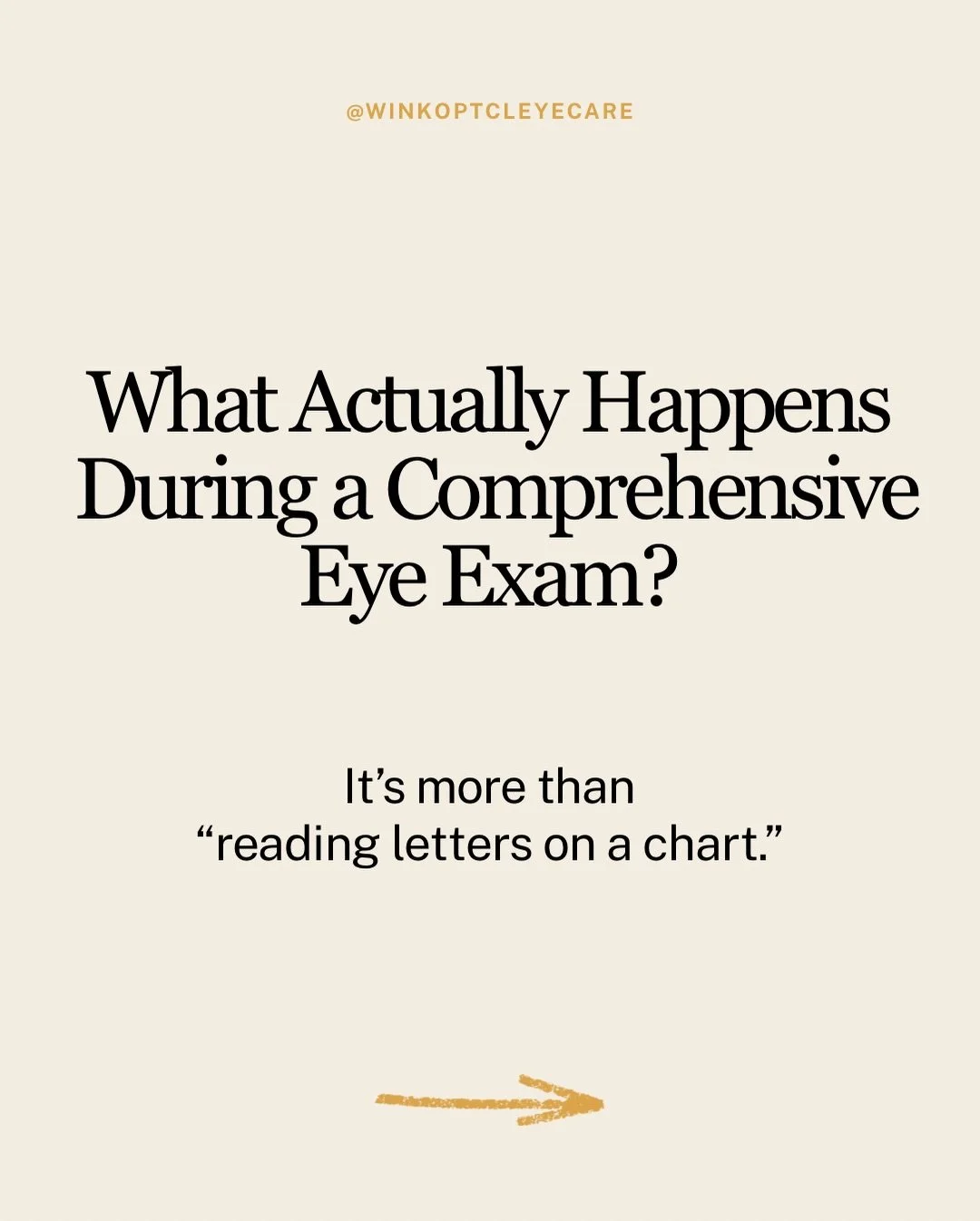 A comprehensive eye exam is about more than updating your glasses 👓 
 
We check your vision, your eye health, and signs of conditions that often develop without symptoms. 
 
📍 Leander &amp; Central Texas 
 
Schedule your eye exam with the link in o