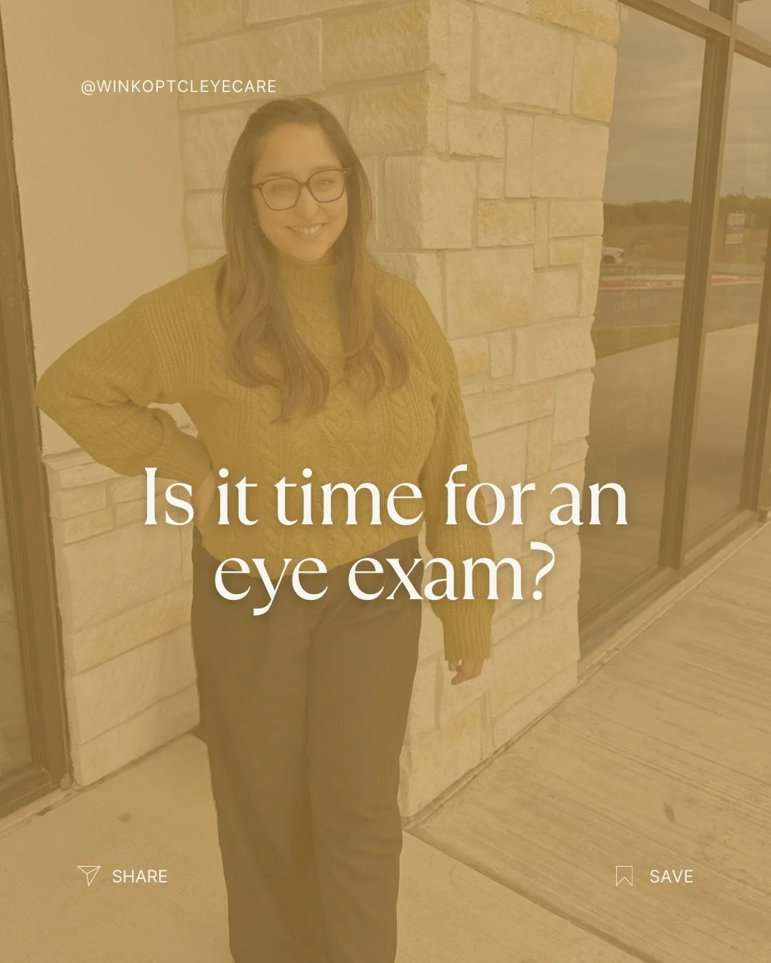 Sometimes the signs are subtle 👀 
 
Frequent headaches, blurry or tired vision, and dry or strained eyes can all be signs it&rsquo;s time for an eye exam. 
 
A comprehensive exam can help identify the cause and keep your vision on track. 
 
📍 Leand