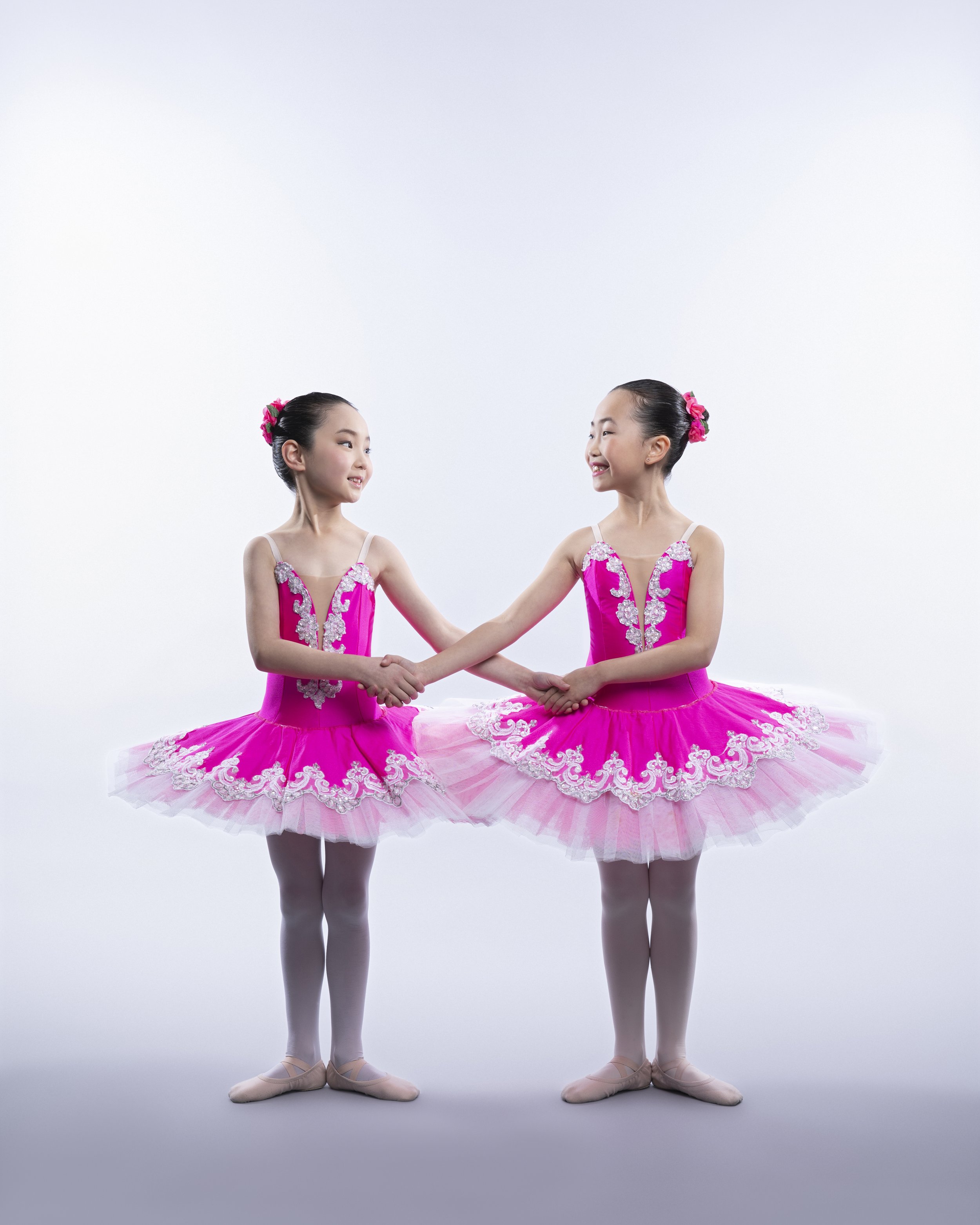 Bright Pink Picasso Tutu with Lycra Bodice