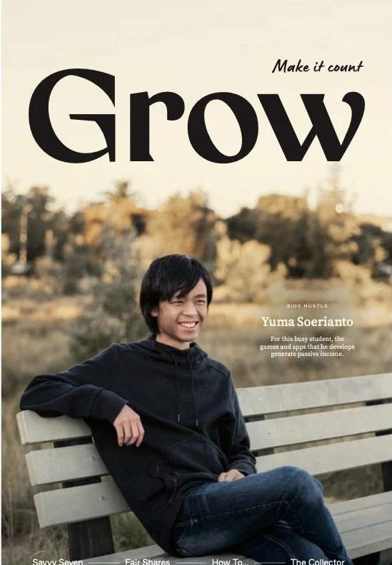 'Grow: Easy Money', Brighter (CommBank), July/August 2023 