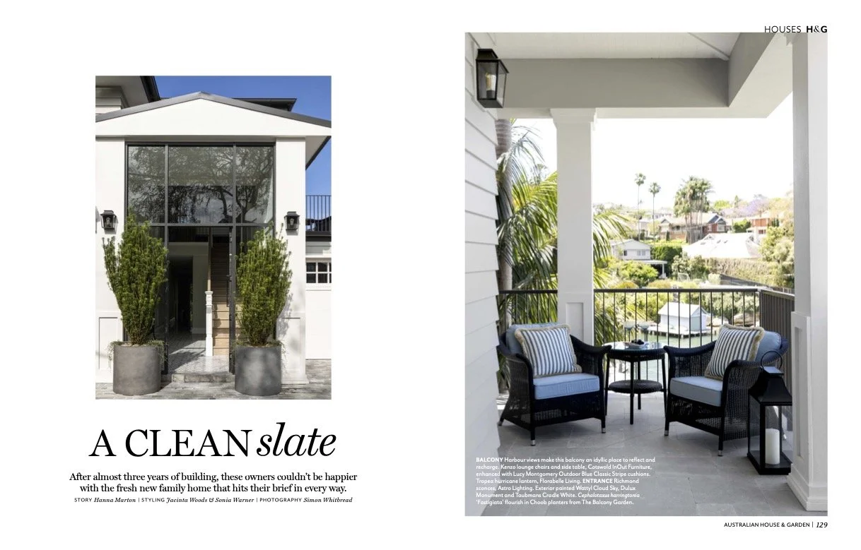 'A Clean Slate', Australian House & Garden, June 2023 