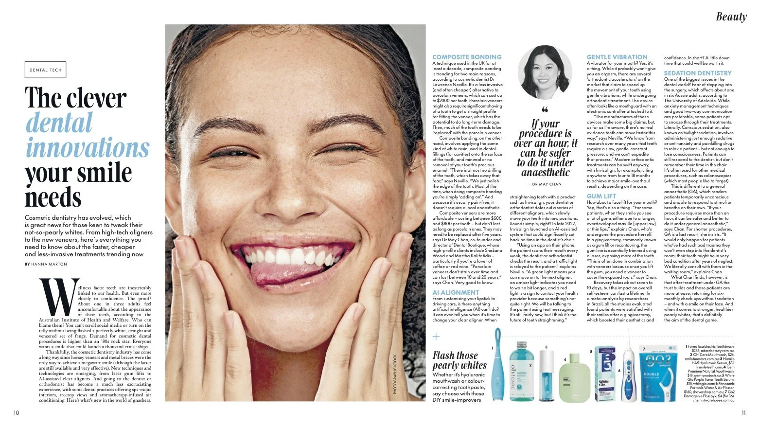 'The Clever Dental Innovations Your Smile Needs', Body & Soul, 16 April 2023
