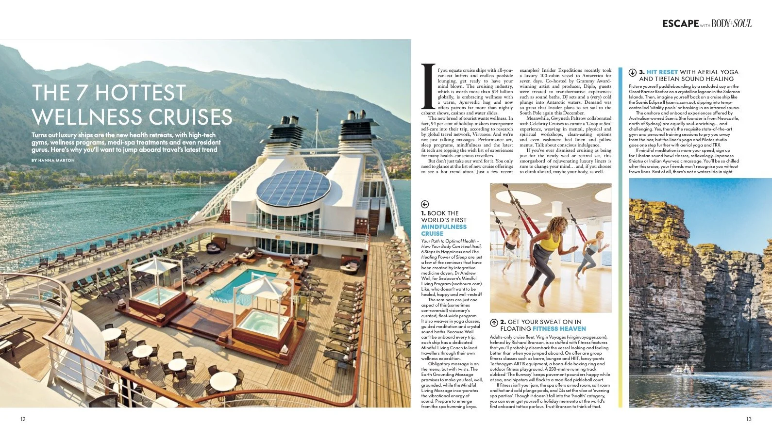 Cover story, Escape with Body & Soul, 24 March 2024