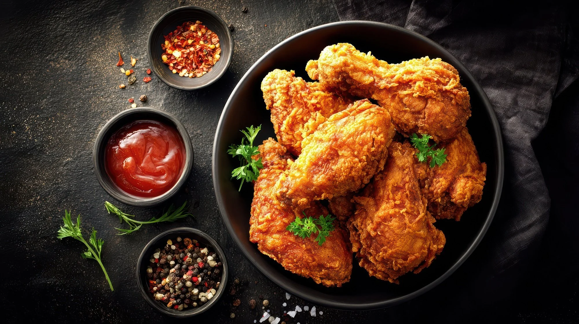 Crispy Korean Fried Chicken