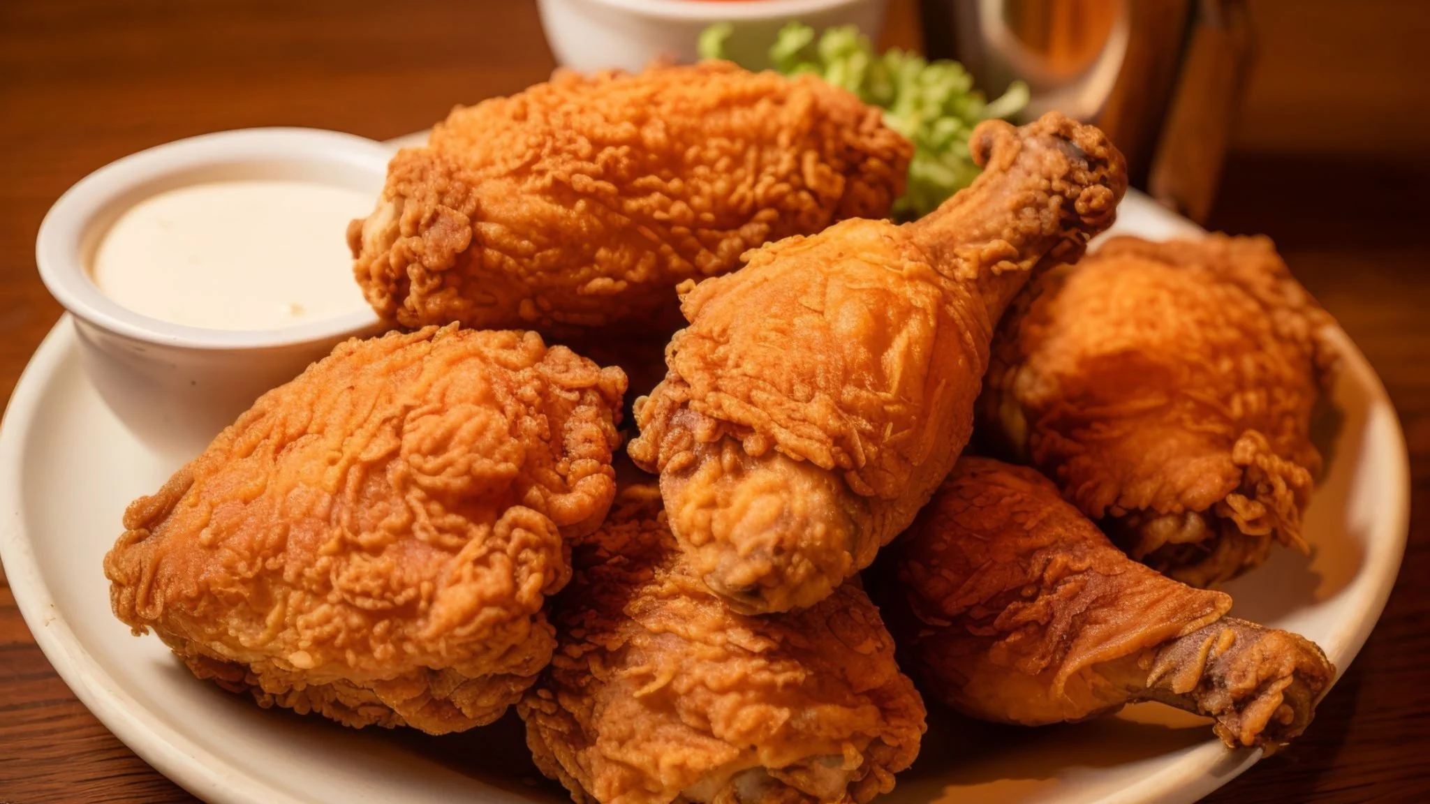 Korean fried chicken and American fried chicken differences in taste and style