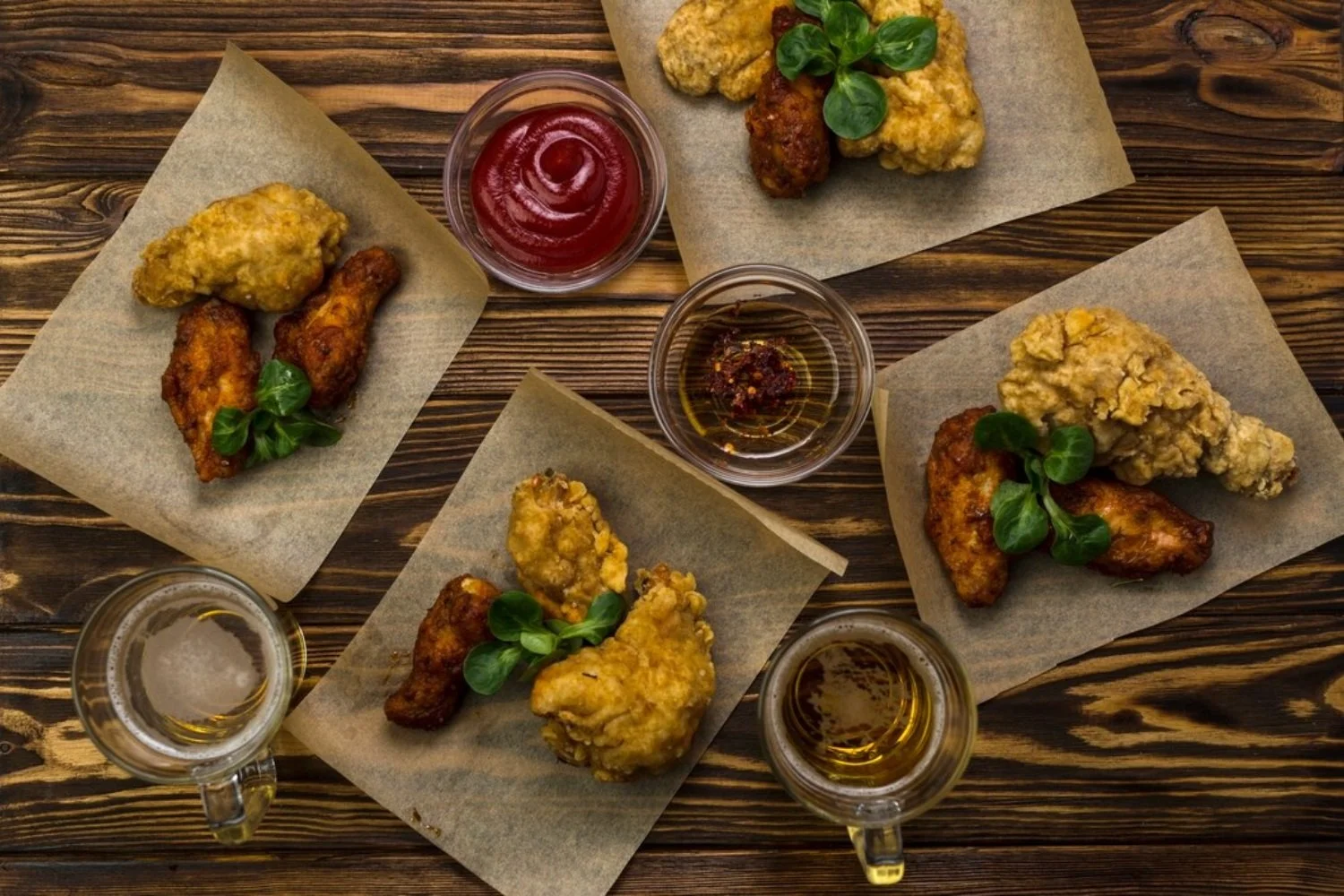 Korean fried chicken vs regular fried chicken
