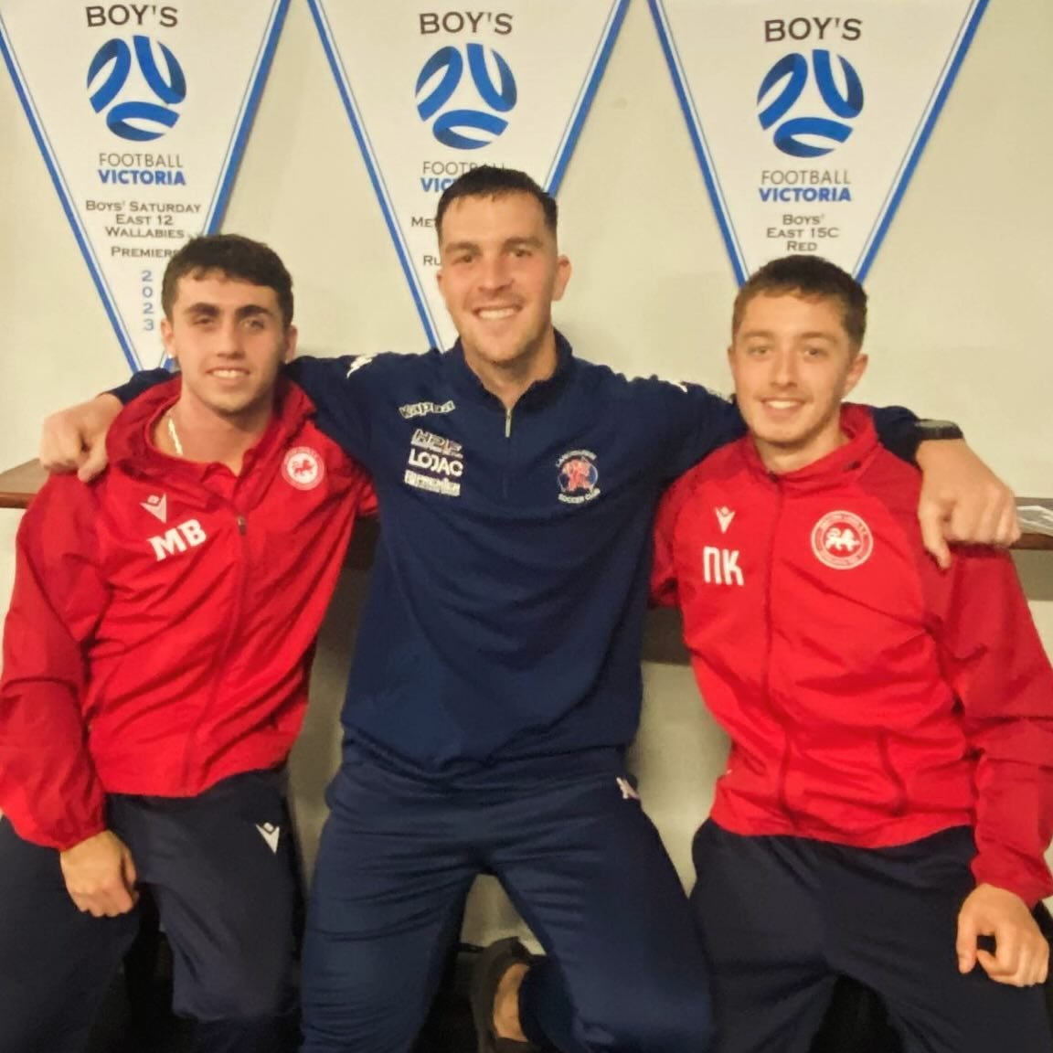 BBFC graduates went head to head today with Milo and Nicky repping Eastern Lions, and Griff stopping shots for Langwarrin in the Victorian Premier League 1 🤝