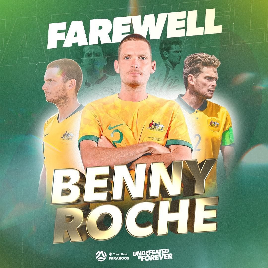 All this, and also gave everything to our football club as President over the last 2 years. We are in awe of you, @benny.roche 👏🏻

After more than 20 years, @benny.roche is hanging up his boots. 🥺

Rochey leaves behind a legacy that will echo thro