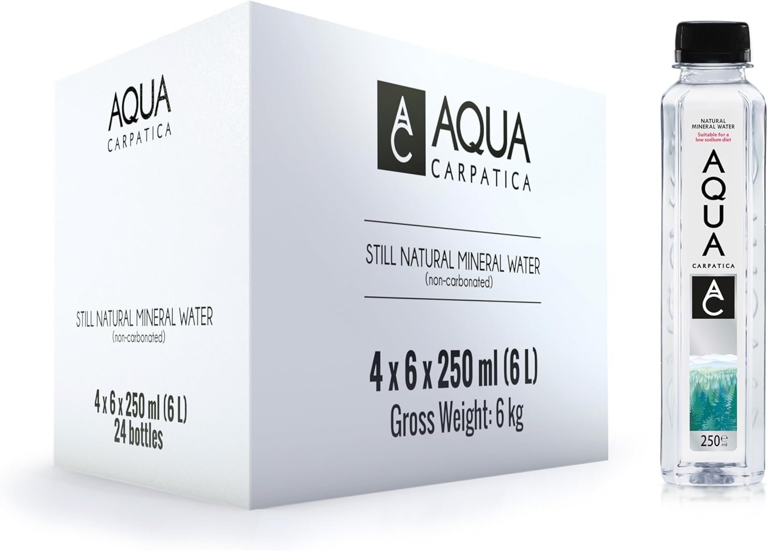 Aqua Carpatica 250ml x 24 PET Still