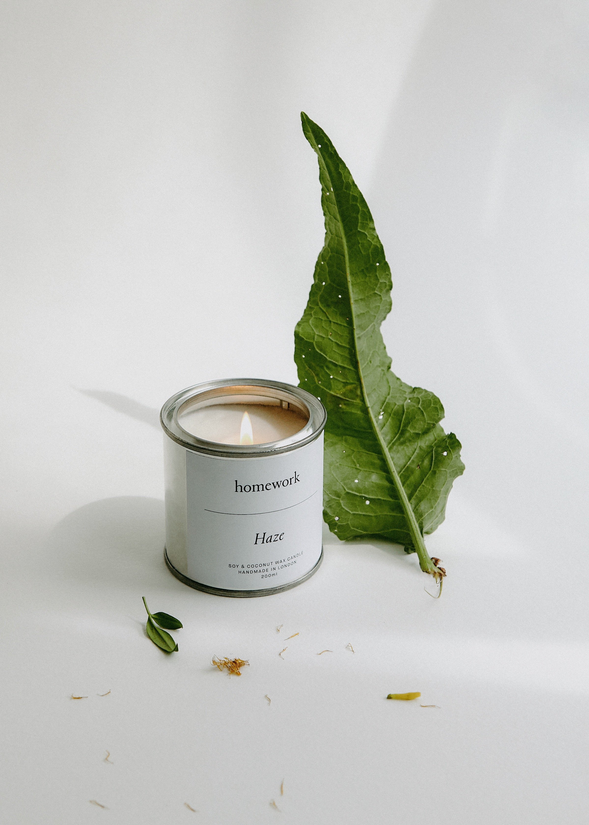 Haze Homework Candle