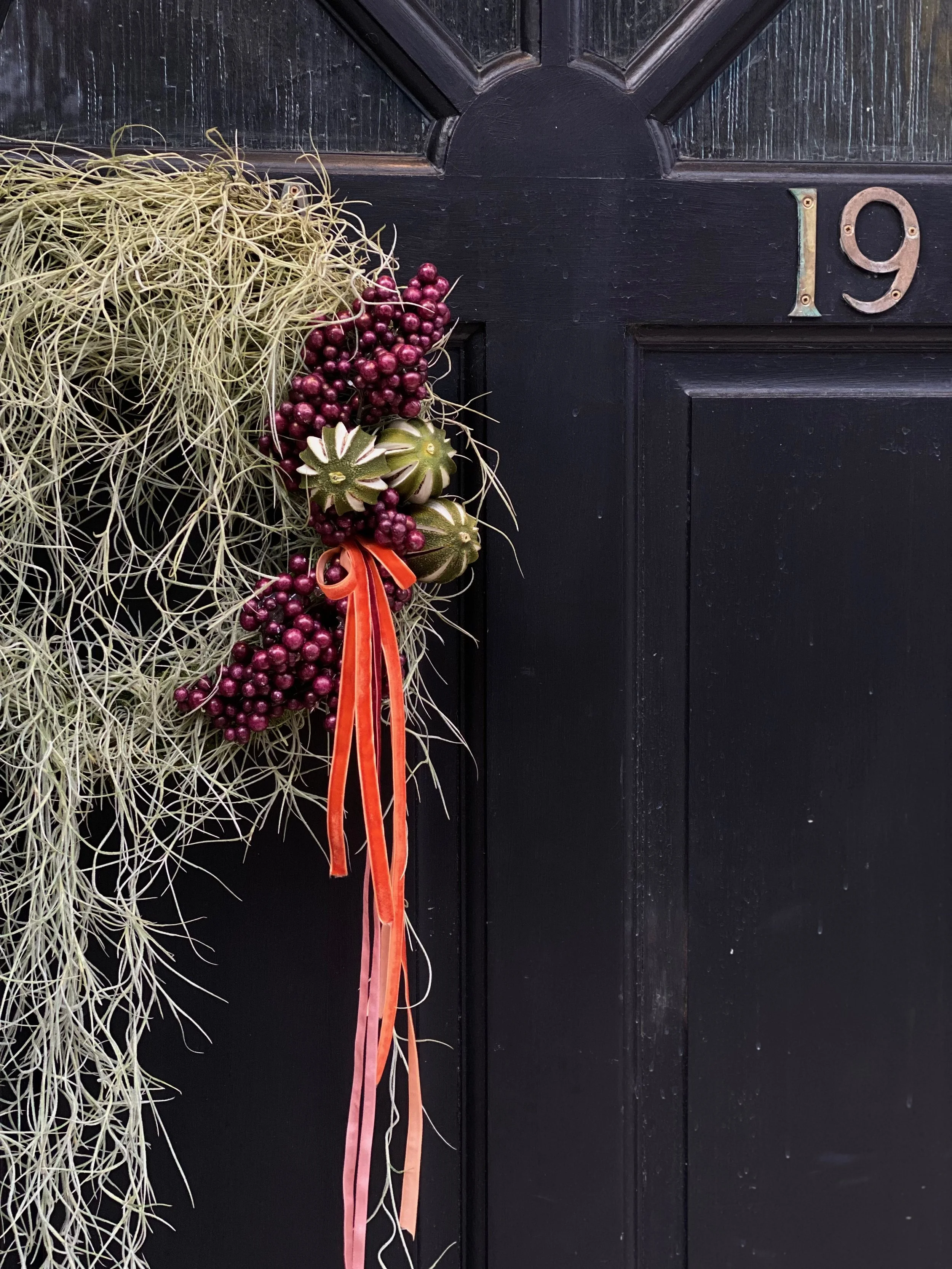 Festive Sculptural wreath