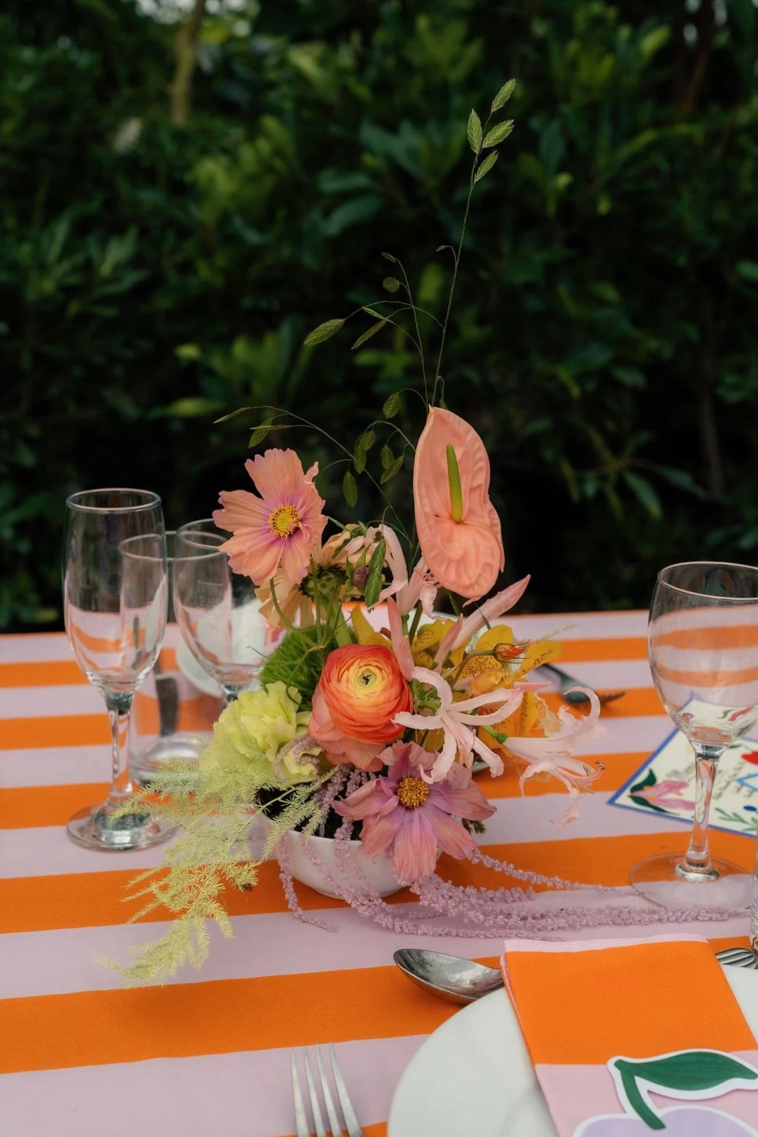 Seasonal flower bowl
